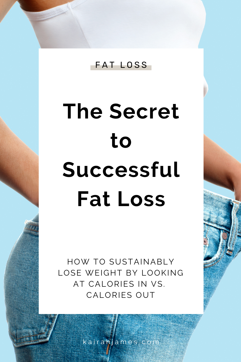 Weight loss for women can be difficult if you're not using the right methods. Knowing how to lose 10 pounds is great, but having the tools to continue to lose fat sustainably is even better! Learn the secret to successful fat loss and get access to a FREE 5-Day mini course that teaches you how to lose your first 10lbs! | Fat Loss for Women | Weight Loss Plan | Sustainable Fat Loss   #fatlosstips     #fatlosshelp     #fatlosscoach   via @kairahjames